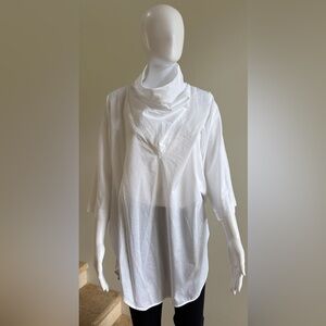 ALISTAIR TRUNG White Courage Top Tunic Shirt Size 3